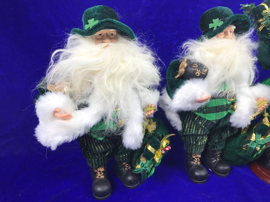 (4) Irish 11' Leprechaun Figurines  [Photo 8]