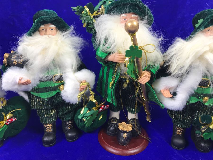 (4) Irish 11' Leprechaun Figurines  [Photo 2]