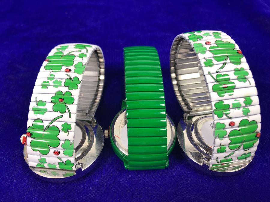 (3) New Varsales Shamrock Watches Retails $147 [Photo 9]