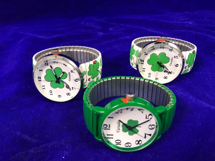 (3) New Varsales Shamrock Watches Retails $147 [Photo 2]