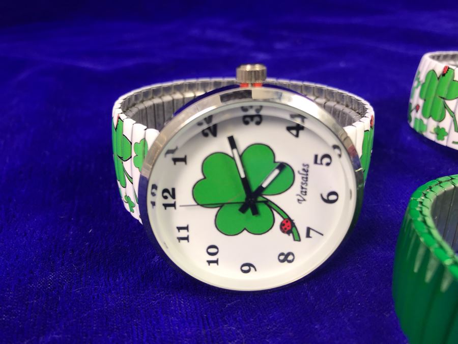(3) New Varsales Shamrock Watches Retails $147 [Photo 3]