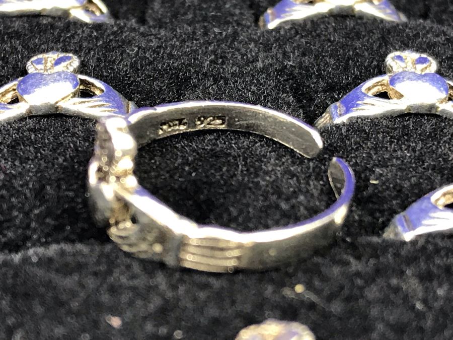 (25) Sterling Silver Irish Toe Rings With Pair Of Toe Ring Displays Retails $300 [Photo 3]