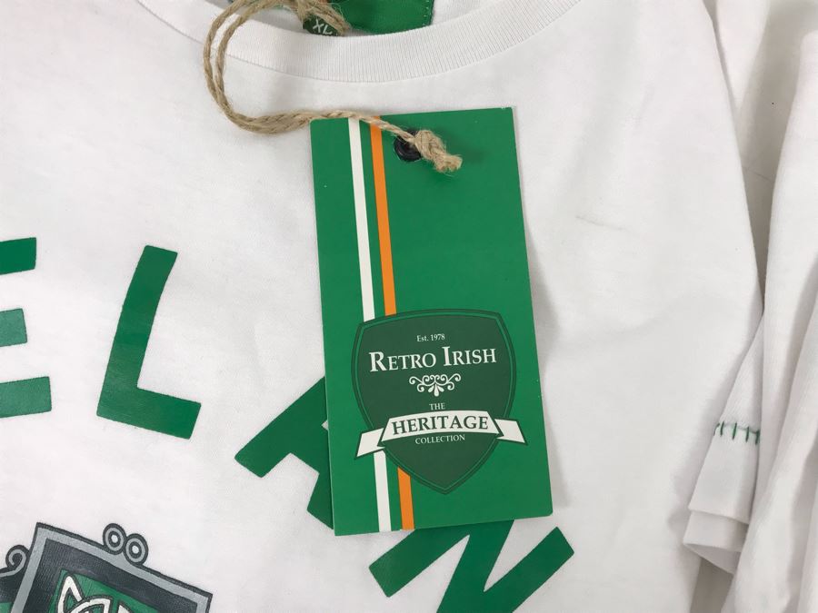 (8) New T-Shirts 'Ireland A Celtic Nation' - See Photos For Sizes - Retails $240 [Photo 5]