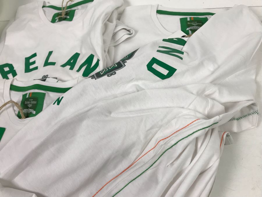 (8) New T-Shirts 'Ireland A Celtic Nation' - See Photos For Sizes - Retails $240 [Photo 10]