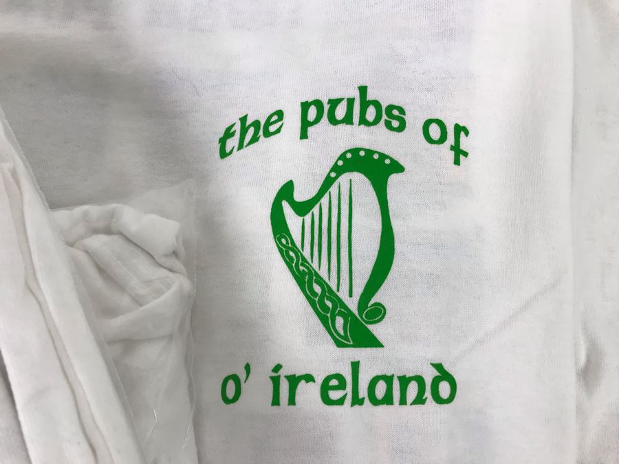 (8) New Long Sleeve T-Shirts 'The Pubs Of O'Ireland' - See Photos For Sizes - Retails $312 [Photo 6]