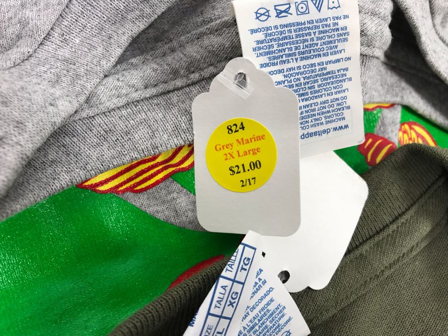 (18) New T-Shirts 'Irish Marines' - See Photos For Sizes - Retails $378 [Photo 7]