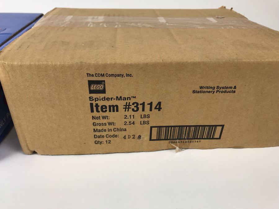 New 2004 LEGO Spider-Man 2 Writing System Pens Merchandiser Store Display By The CDM Company - 12 Pens [Photo 4]