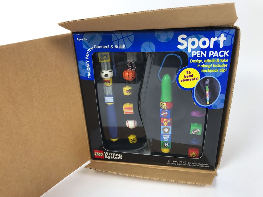 New 2001 LEGO Sport Pen Pack Writing System Pens By The CDM Company - 3 Pens [Photo 2]