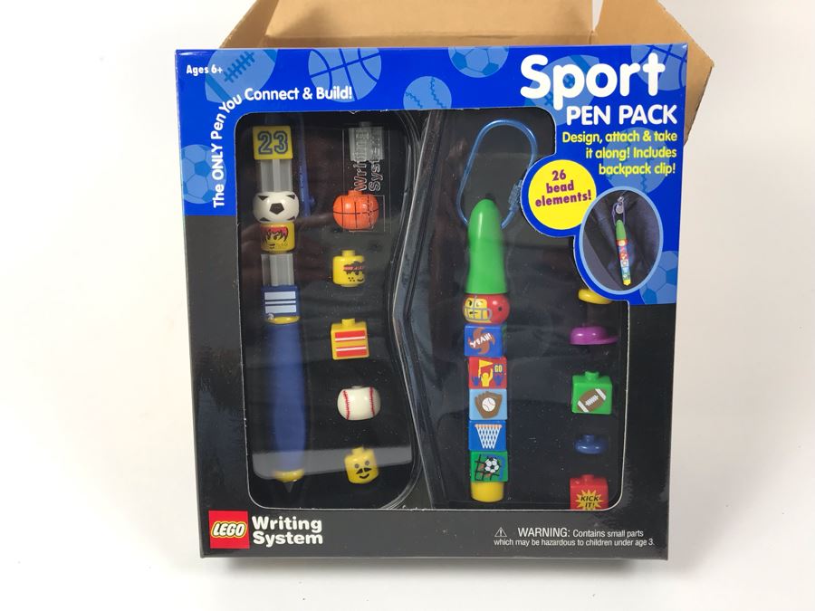 New 2001 LEGO Sport Pen Pack Writing System Pens By The CDM Company - 3 Pens [Photo 6]