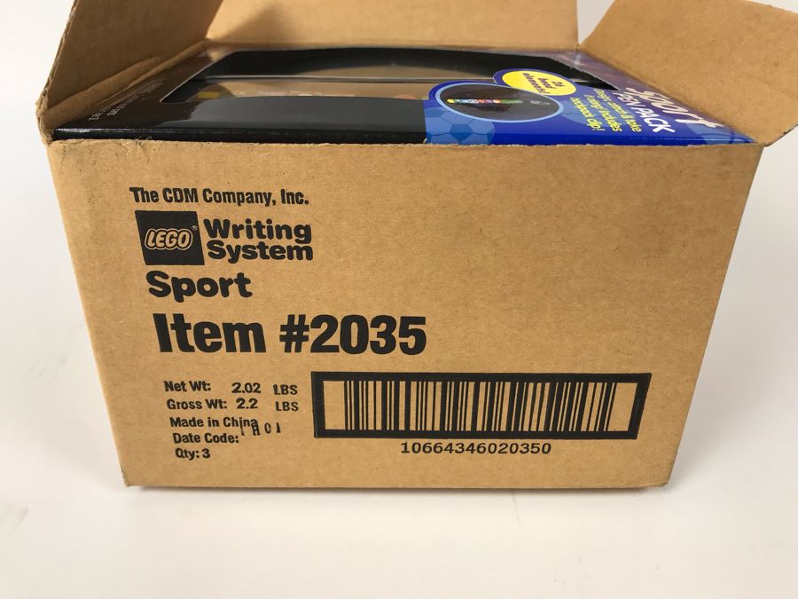 New 2001 LEGO Sport Pen Pack Writing System Pens By The CDM Company - 3 Pens [Photo 3]