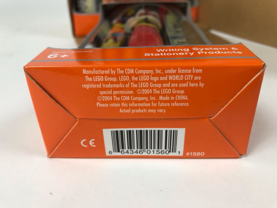 New 2004 LEGO World City - Rescue Writing System Pens By The CDM Company - 6 Pens [Photo 9]
