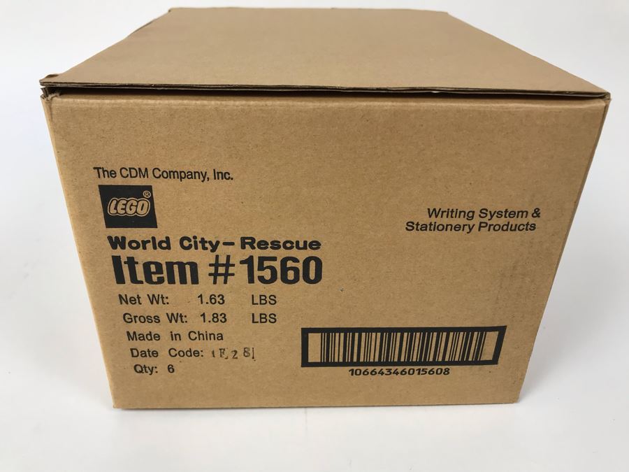 New 2004 LEGO World City - Rescue Writing System Pens By The CDM Company - 6 Pens [Photo 12]