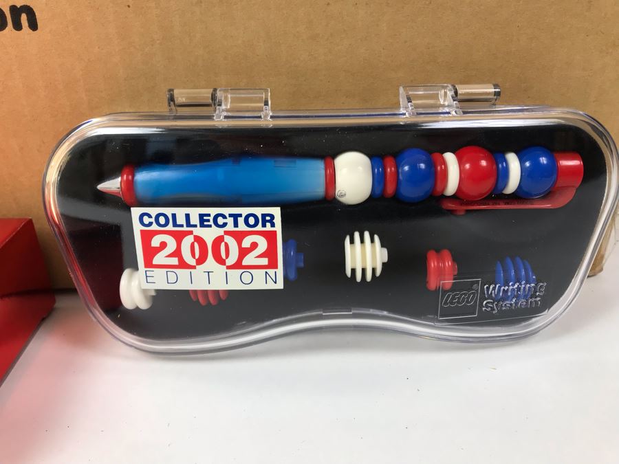 New 2002 LEGO Holiday Pen Collector Edition Writing System Pens By The CDM Company - 20 Pens [Photo 2]