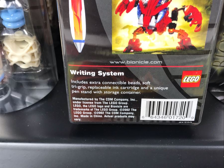New 2002 LEGO Bionicle Bohrok Writing System Pens Merchandiser Store Display By The CDM Company - 24 Pens [Photo 20]