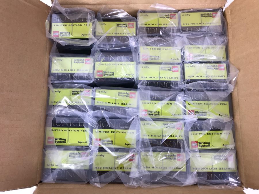 New 2001 LEGO Bionicle Limited Edition Writing System Pens By The CDM Company - 22 Pens [Photo 9]