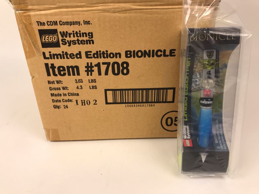New 2001 LEGO Bionicle Limited Edition Writing System Pens By The CDM Company - 22 Pens [Photo 11]