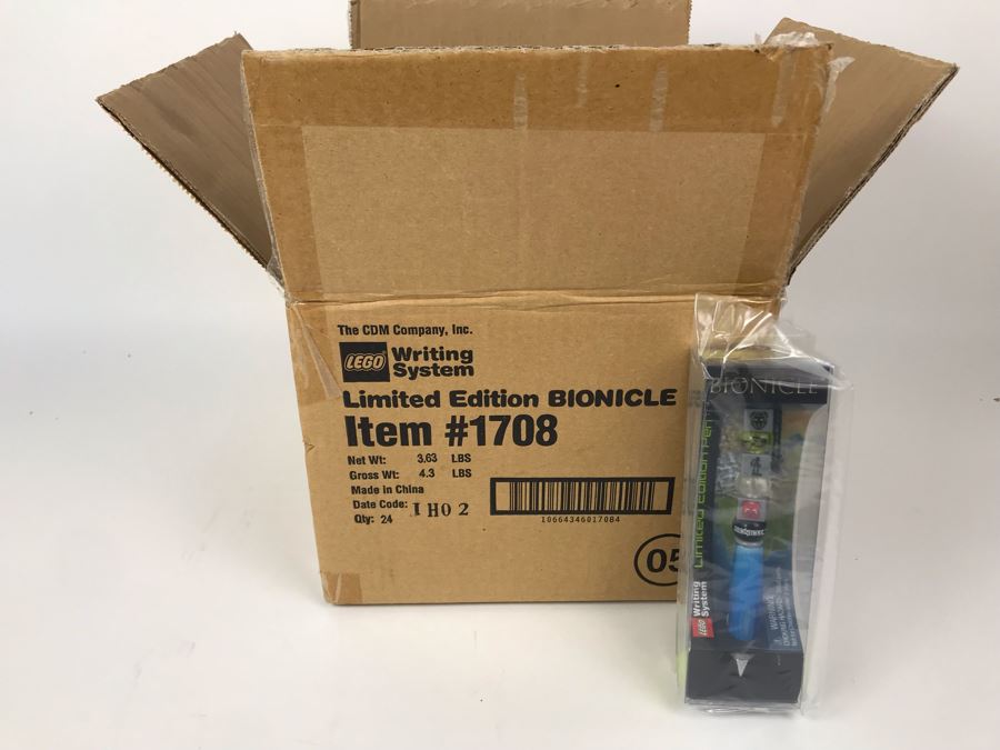 New 2001 LEGO Bionicle Limited Edition Writing System Pens By The CDM Company - 22 Pens [Photo 10]