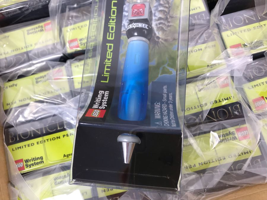 New 2001 LEGO Bionicle Limited Edition Writing System Pens By The CDM Company - 22 Pens [Photo 4]