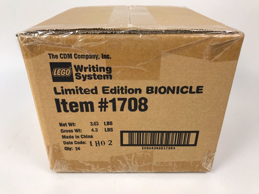 New Sealed 2001 LEGO Bionicle Limited Edition Writing System Pens By The CDM Company - 24 Pens [Photo 4]