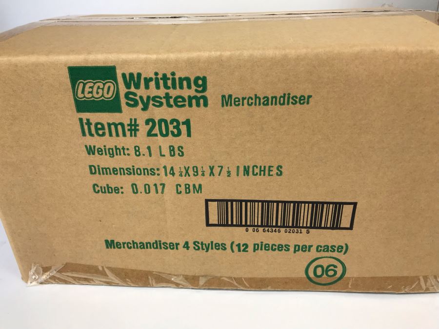 New LEGO Writing System Pens: Classic Pen Packs, Safari Pen Packs, Alpha Pen Packs And Dream Star Pen Packs Merchandiser Store Display By The CDM Company - 12 Pen Packs [Photo 6]