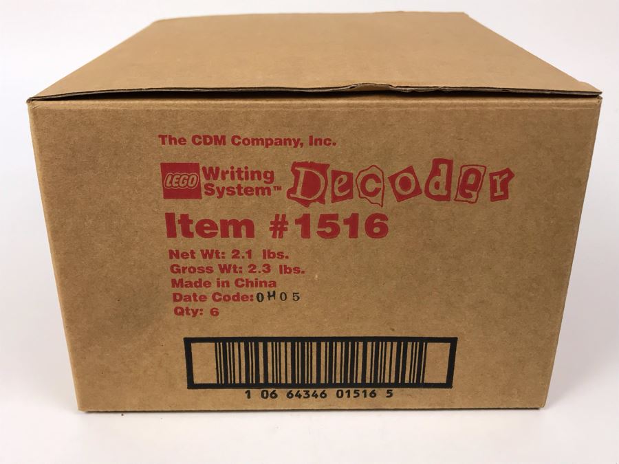 New LEGO Decoder Pens Writing System Pens By The CDM Company - 6 Pens [Photo 7]