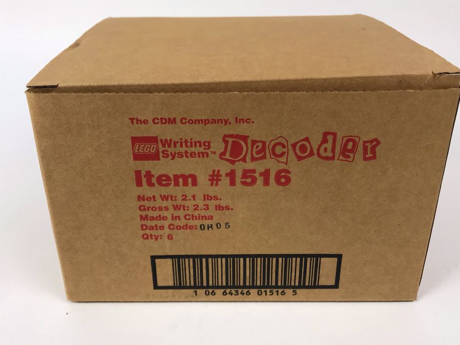 New LEGO Decoder Pens Writing System Pens By The CDM Company - 6 Pens [Photo 8]