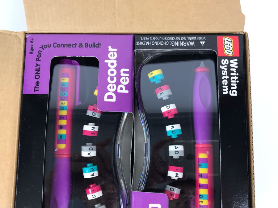 New LEGO Decoder Pens Writing System Pens By The CDM Company - 6 Pens [Photo 2]