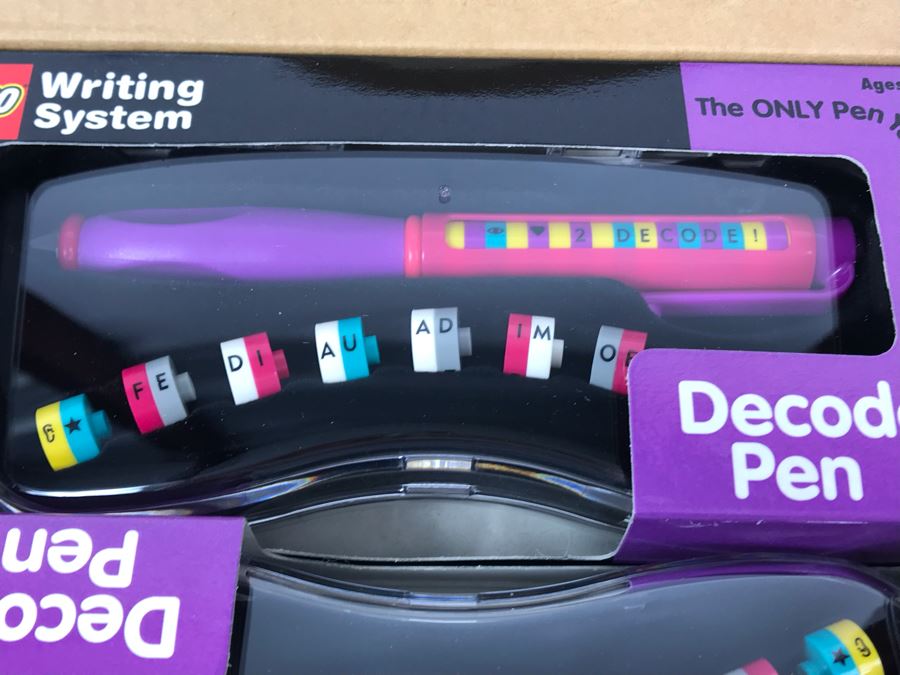 New LEGO Decoder Pens Writing System Pens By The CDM Company - 6 Pens [Photo 3]