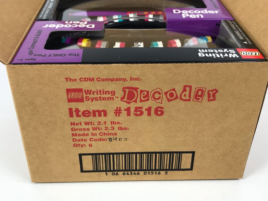 New LEGO Decoder Pens Writing System Pens By The CDM Company - 6 Pens [Photo 5]