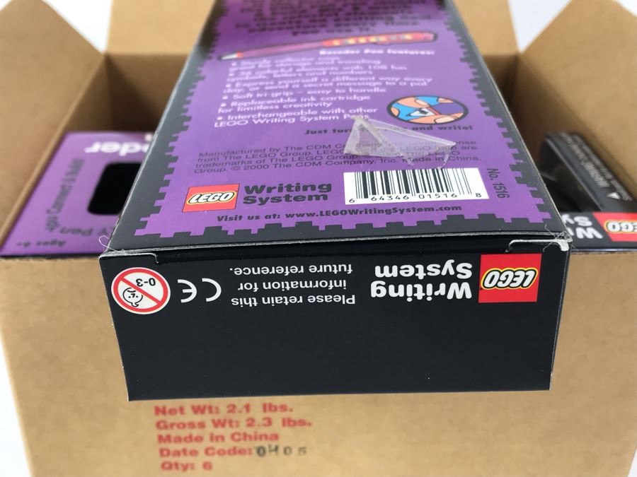 New LEGO Decoder Pens Writing System Pens By The CDM Company - 6 Pens [Photo 8]
