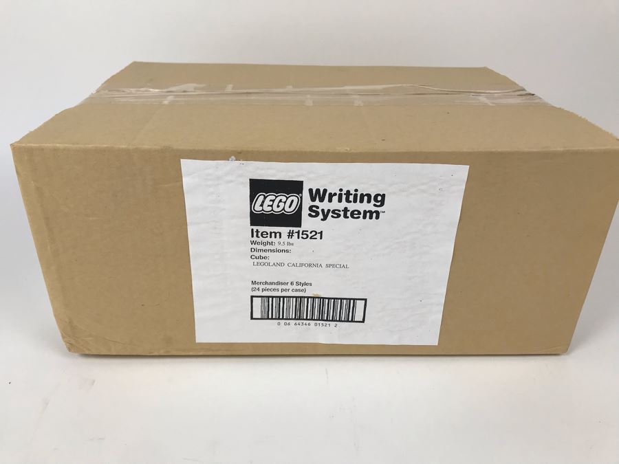 New Sealed 1999 LEGO Legoland California Special Pens: Classic Pens, Race Pens, Decoder Pens, Sport Pens, Hieroglyph Pens, Adventure Pens Writing System Pens By The CDM Company - 24 Pens [Photo 2]