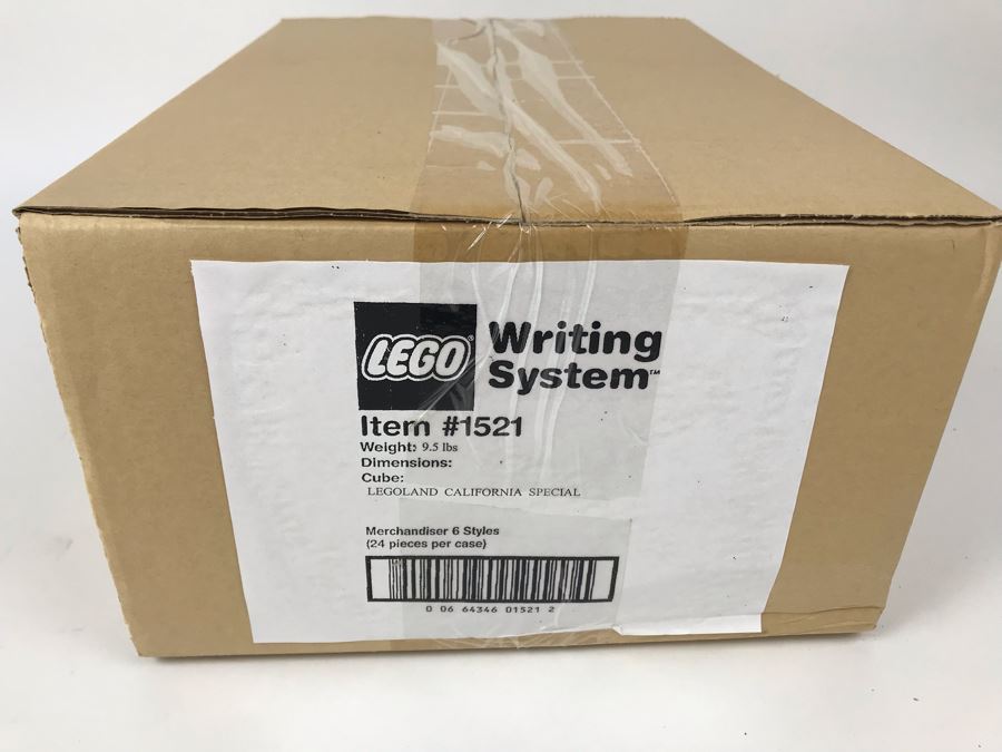 New Sealed 1999 LEGO Legoland California Special Pens: Classic Pens, Race Pens, Decoder Pens, Sport Pens, Hieroglyph Pens, Adventure Pens Writing System Pens By The CDM Company - 24 Pens [Photo 4]