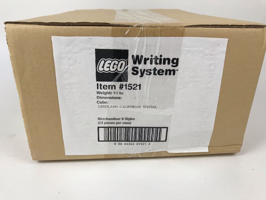 New Sealed 1999 LEGO Legoland California Special Pens: Classic Pens, Race Pens, Decoder Pens, Sport Pens, Hieroglyph Pens, Adventure Pens Writing System Pens By The CDM Company - 24 Pens [Photo 5]