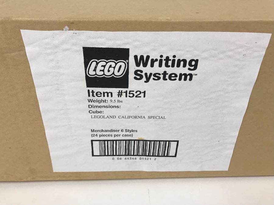 New Sealed 1999 LEGO Legoland California Special Pens: Classic Pens, Race Pens, Decoder Pens, Sport Pens, Hieroglyph Pens, Adventure Pens Writing System Pens By The CDM Company - 24 Pens [Photo 3]