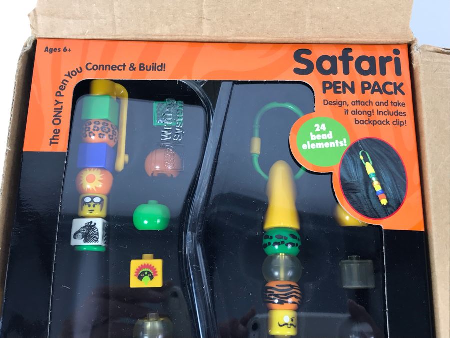 New 2001 LEGO Safari Pen Pack Writing System Pens By The CDM Company - 3 Pens [Photo 3]