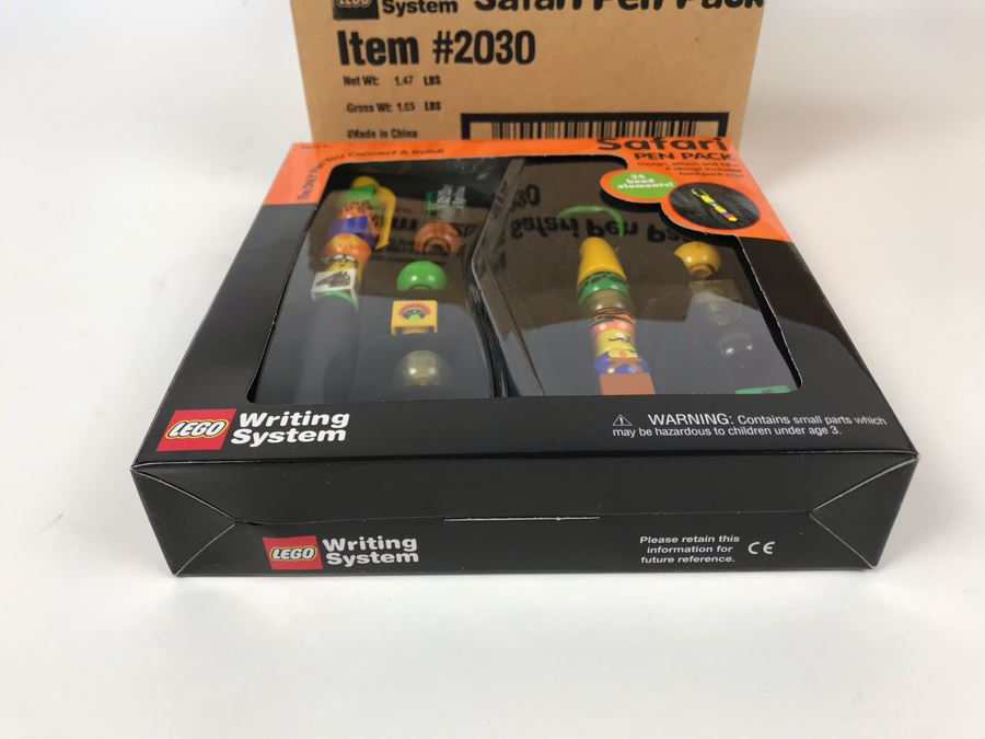 New 2001 LEGO Safari Pen Pack Writing System Pens By The CDM Company - 3 Pens [Photo 10]