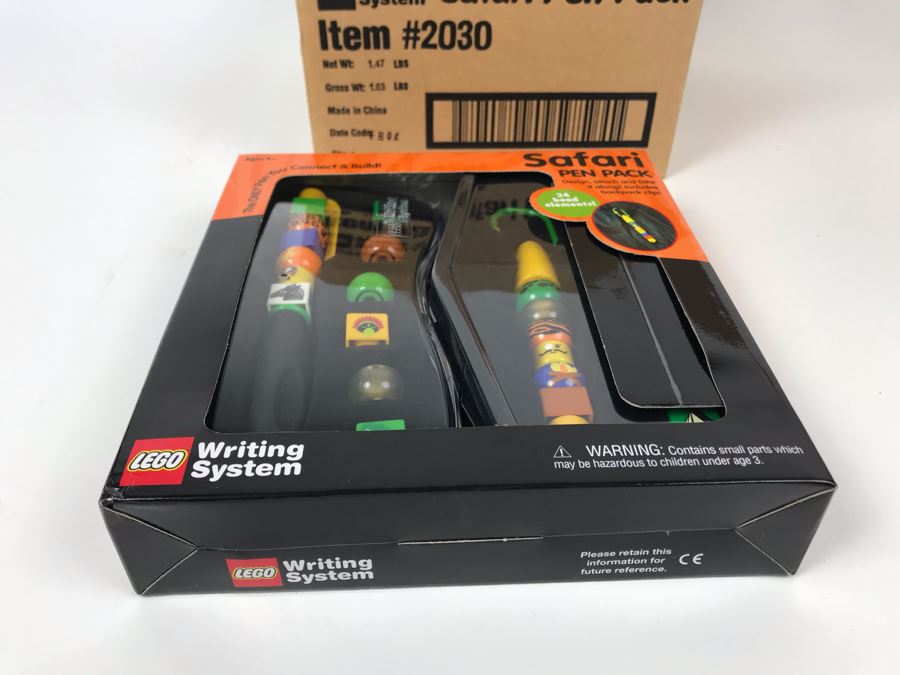 New 2001 LEGO Safari Pen Pack Writing System Pens By The CDM Company - 3 Pens [Photo 8]