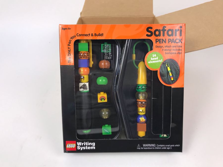 New 2001 LEGO Safari Pen Pack Writing System Pens By The CDM Company - 3 Pens [Photo 4]