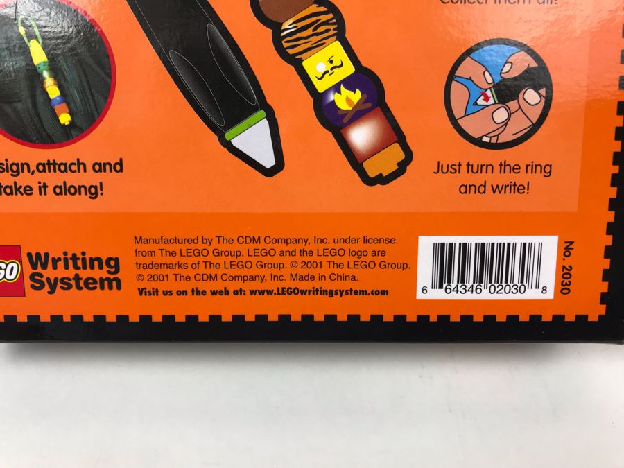 New 2001 LEGO Safari Pen Pack Writing System Pens By The CDM Company - 3 Pens [Photo 6]