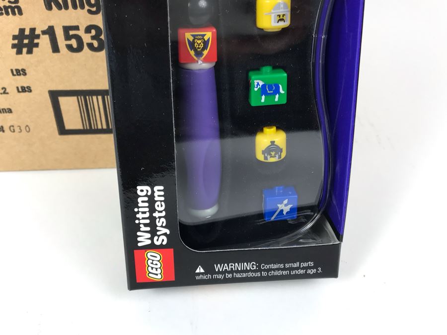 New 2001 LEGO Legoland Knights' Kingdom Pens Writing System Pens By The CDM Company - 6 Pens [Photo 7]