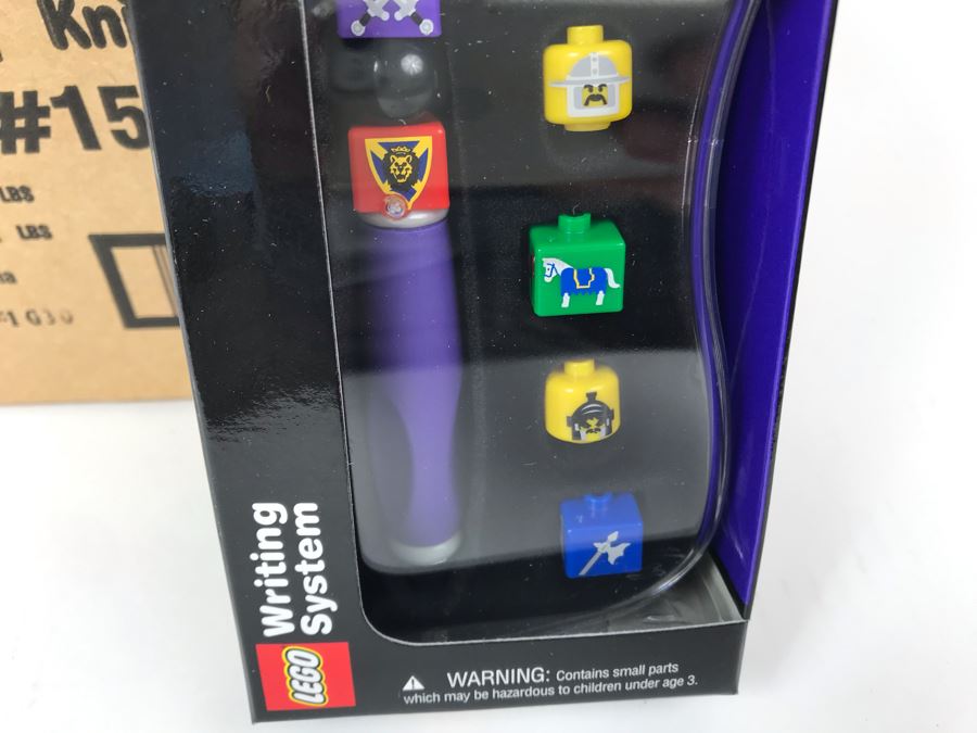 New 2001 LEGO Legoland Knights' Kingdom Pens Writing System Pens By The CDM Company - 6 Pens [Photo 9]