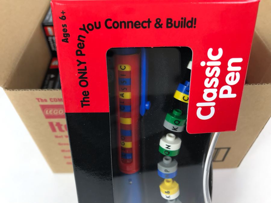 New 2000 LEGO Classic Pens Writing System Pens By The CDM Company - 6 Pens [Photo 5]
