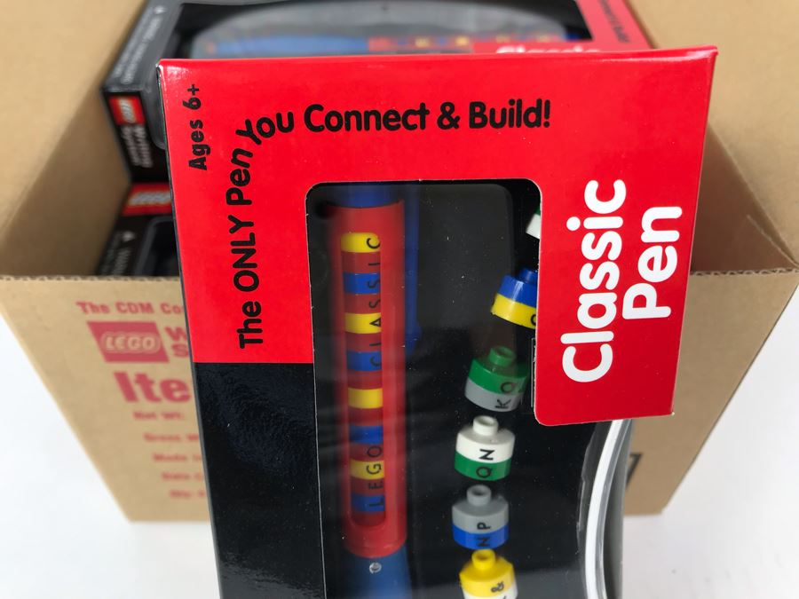 New 2000 LEGO Classic Pens Writing System Pens By The CDM Company - 6 Pens [Photo 6]