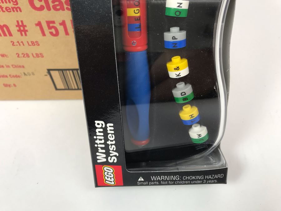 New 2000 LEGO Classic Pens Writing System Pens By The CDM Company - 6 Pens [Photo 6]