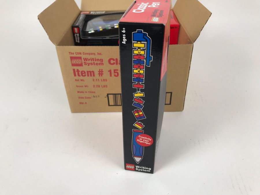 New 2000 LEGO Classic Pens Writing System Pens By The CDM Company - 6 Pens [Photo 8]
