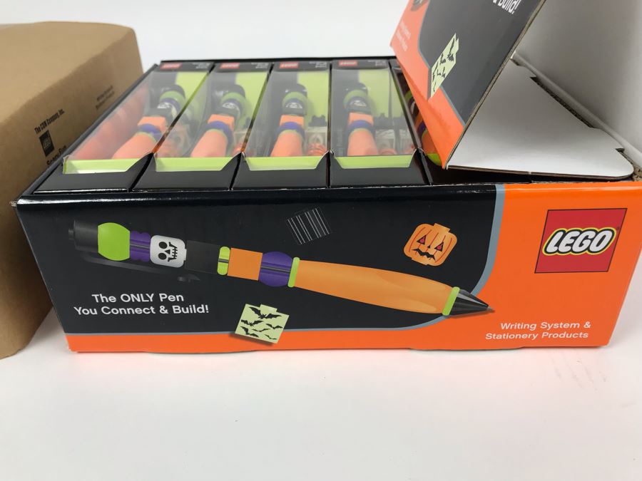 New 2004 LEGO Scary Fun Halloween Writing System Pens Merchandiser Store Display By The CDM Company - 12 Pens [Photo 8]
