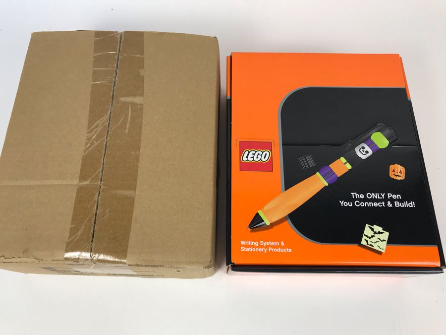 New 2004 LEGO Scary Fun Halloween Writing System Pens Merchandiser Store Display By The CDM Company - 12 Pens [Photo 3]