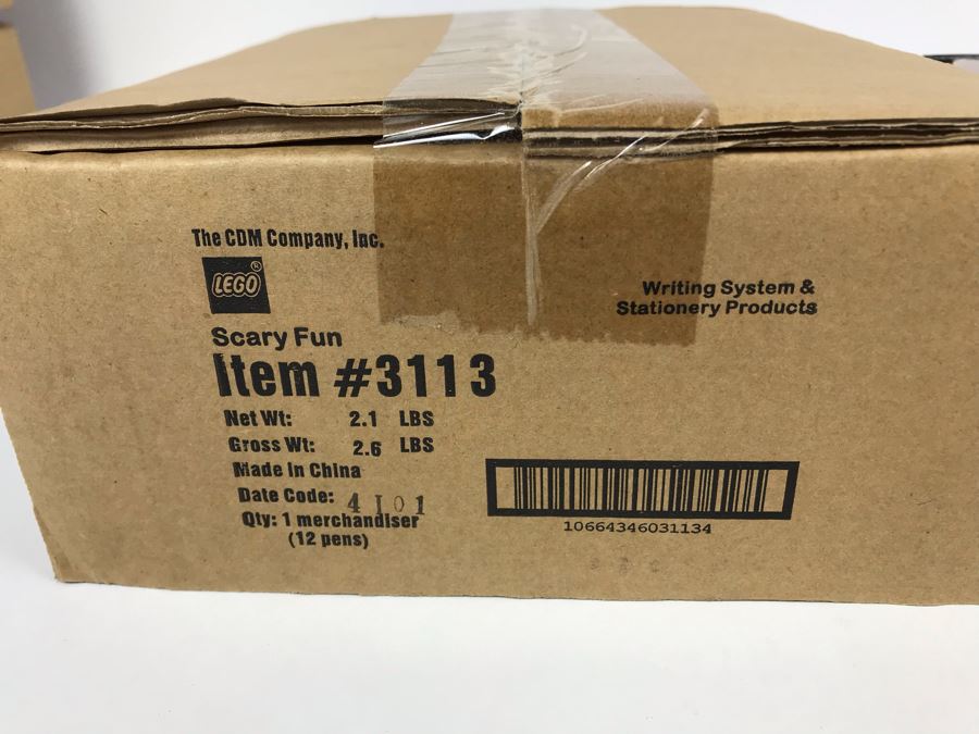 New 2004 LEGO Scary Fun Halloween Writing System Pens Merchandiser Store Display By The CDM Company - 12 Pens [Photo 14]