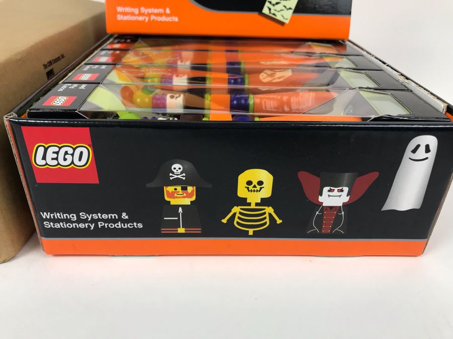 New 2004 LEGO Scary Fun Halloween Writing System Pens Merchandiser Store Display By The CDM Company - 12 Pens [Photo 6]