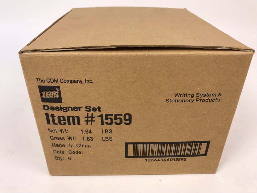 New 2004 LEGO Designer Set Writing System Pens By The CDM Company - 6 Pens [Photo 9]